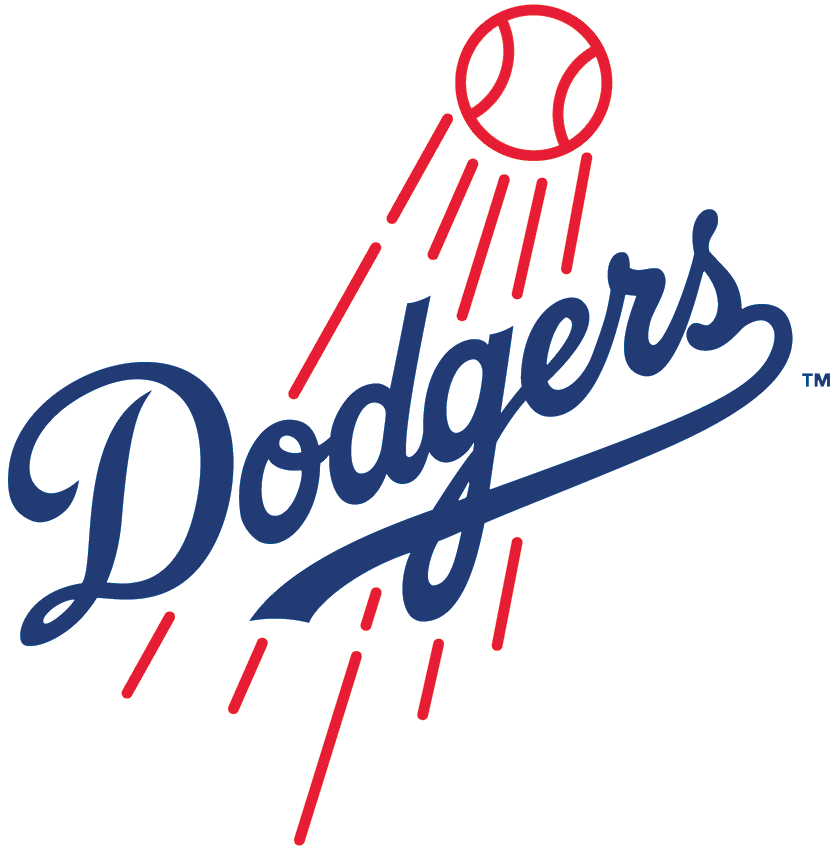 Los Angeles Dodgers logos iron-ons